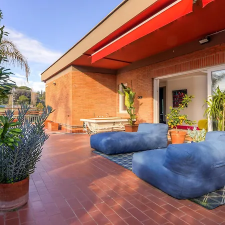 Luxury Penthouse With Terrace And Hot Tub * Roma