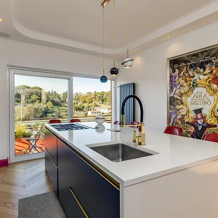 Luxury Penthouse With Terrace And Hot Tub Apartamento Roma