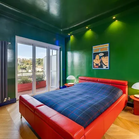 Luxury Penthouse With Terrace And Hot Tub Roma